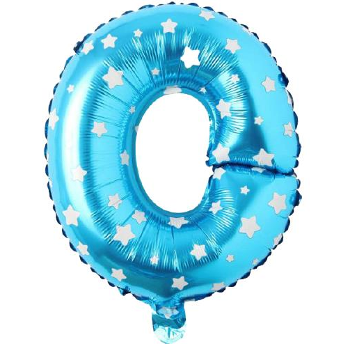 Folyo Balon Mavi O 16 İnç 36 Cm